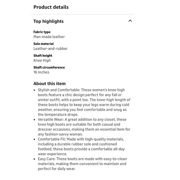 Tall Women's Boots - Picture 7 of 7